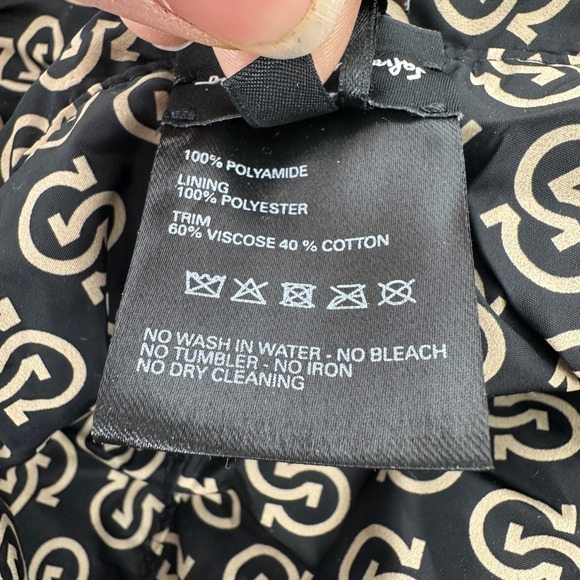 Salvatore Ferragamo Gancini Logo Bucket Hat Black Tan Made in Italy Size 57 $570 - Picture 6 of 6